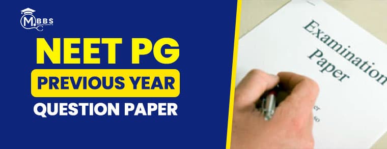 NEET PG Previous Year Question Paper 2025